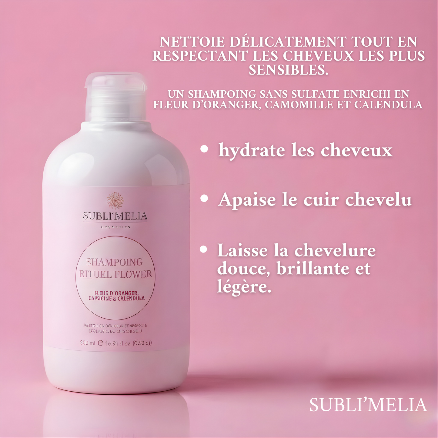 Shampoing Rituel Flower – Sans Sulfate