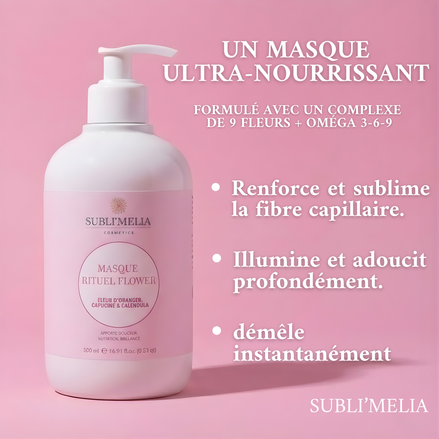 Masque Rituel Flower – Nutrition & Réparation